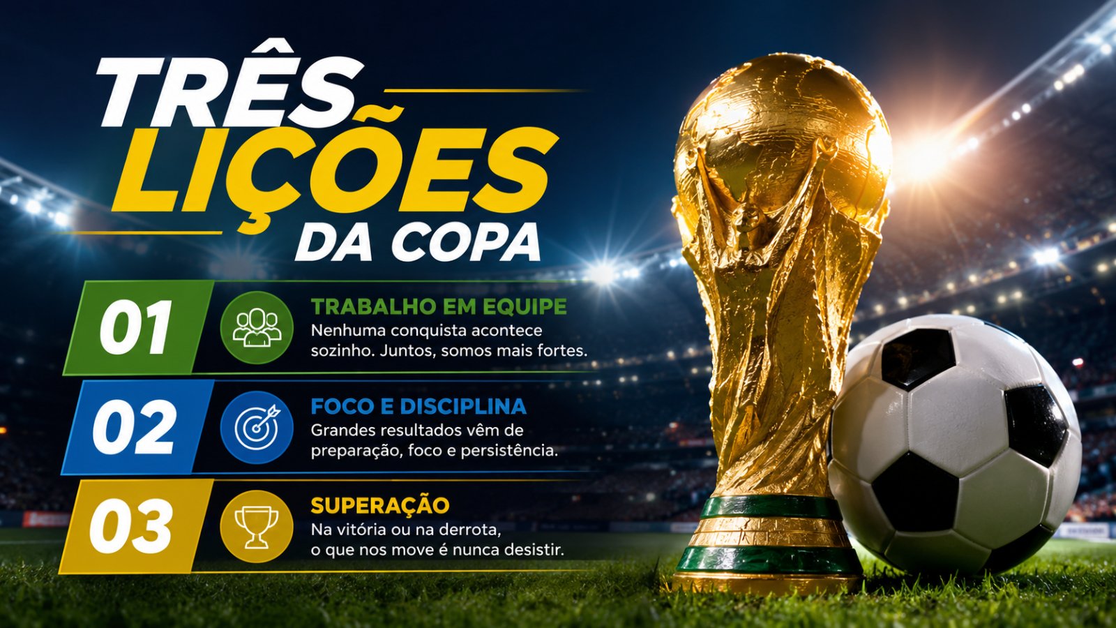 Três lições da Copa