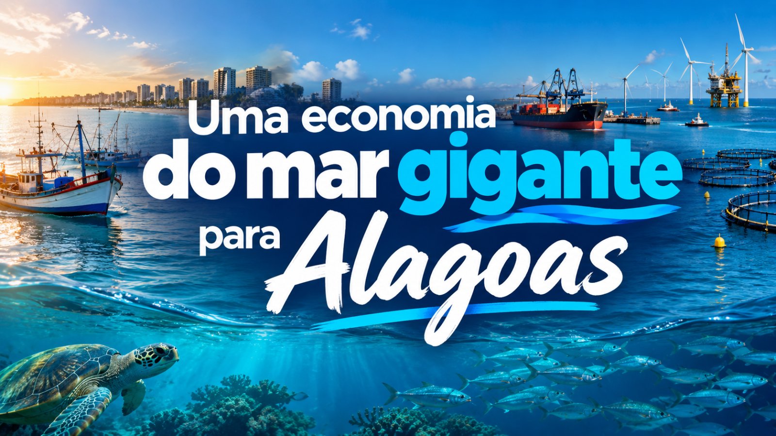 Uma economia do mar gigante para Alagoas