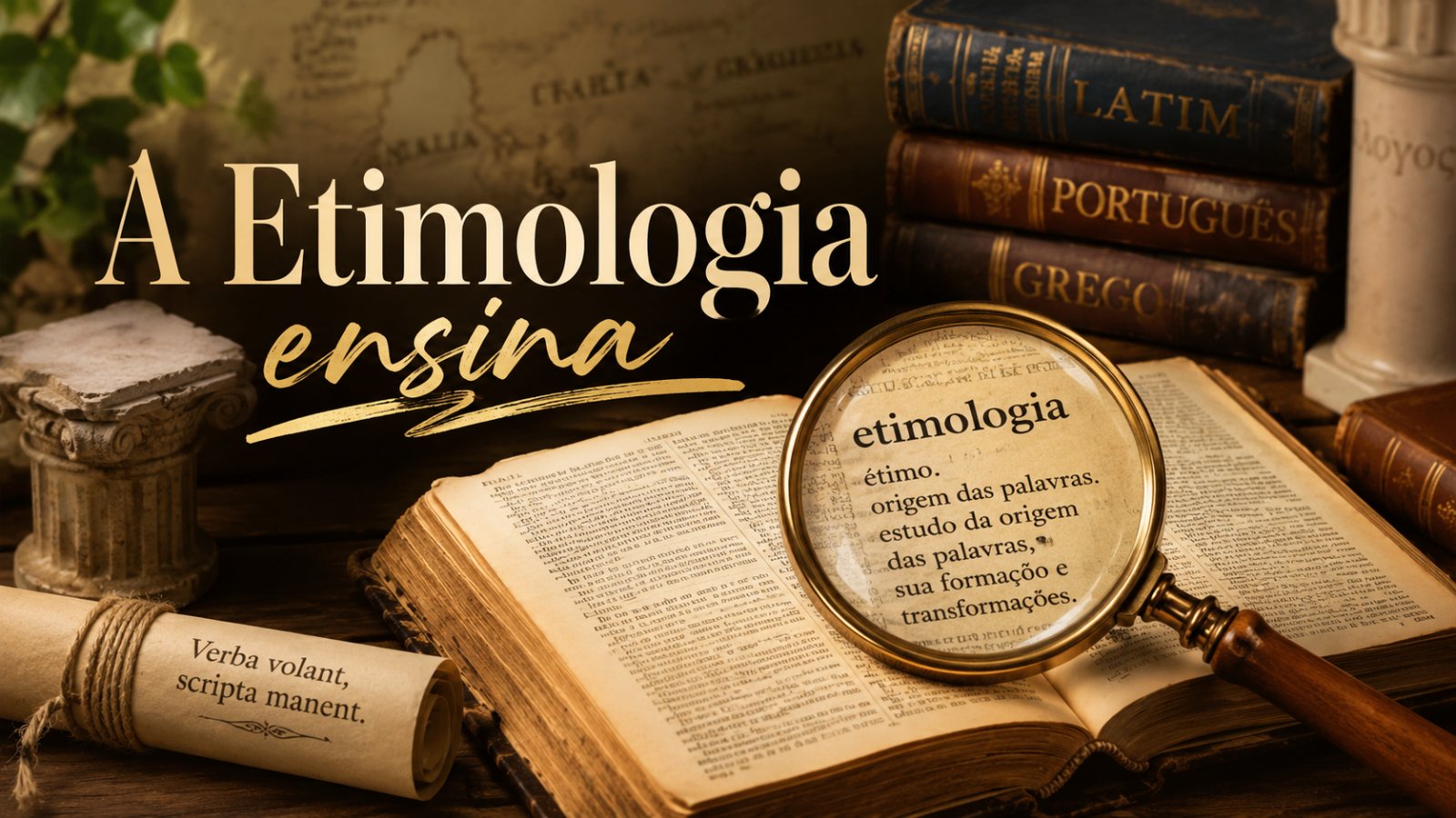 A Etimologia ensina