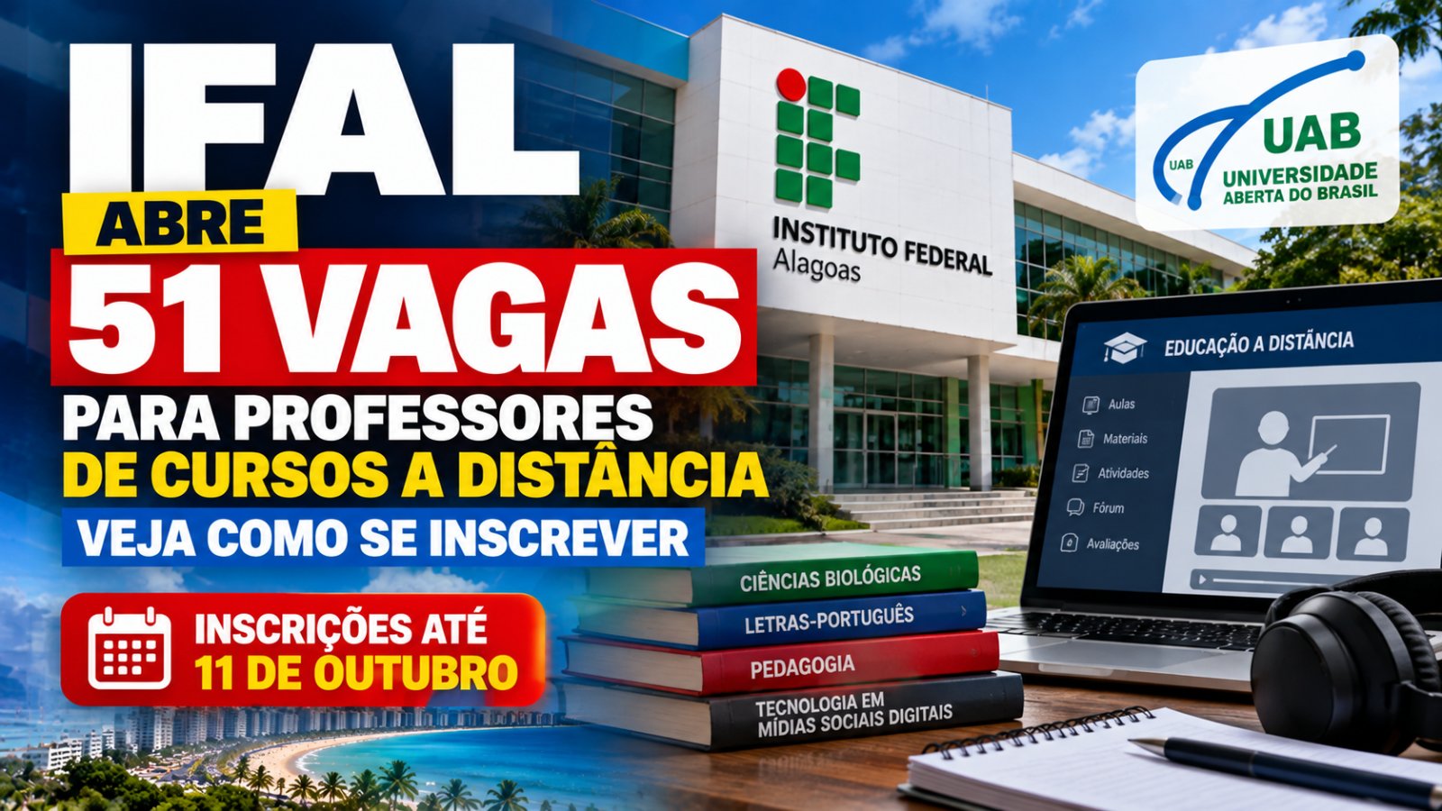 Professor em aula on-line de ensino a distância