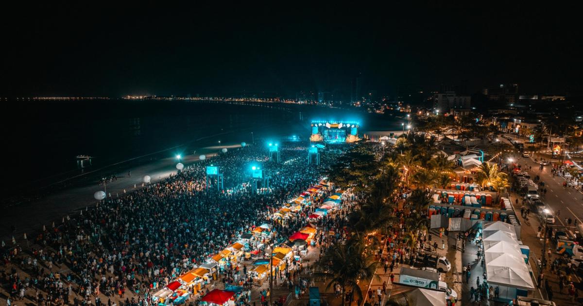 Rua do bairro Jaraguá, em Maceió