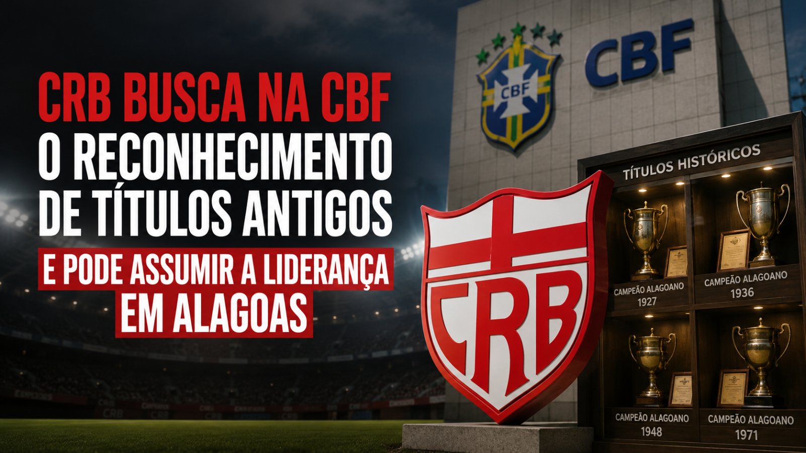 Escudo e bandeira do CRB