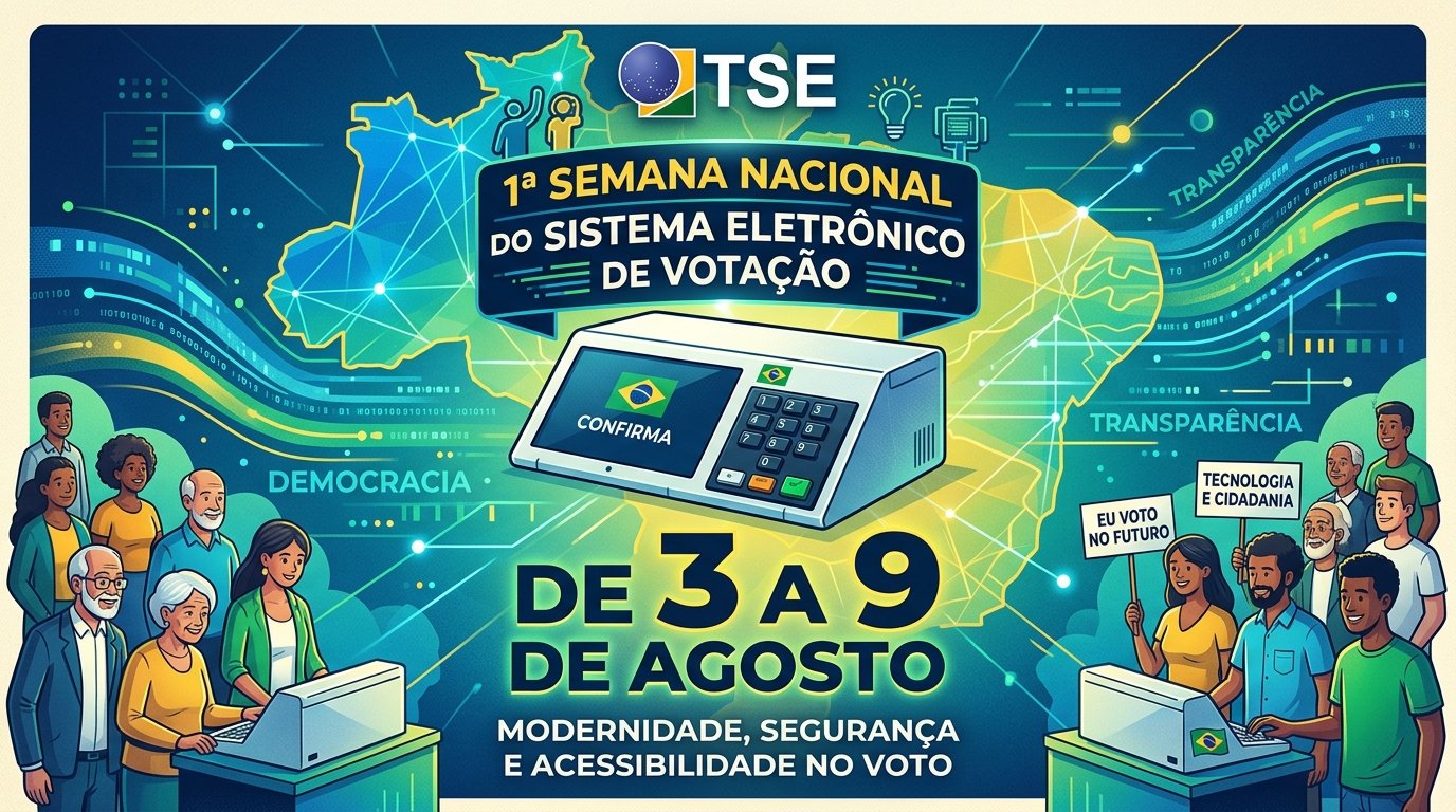 Urna eletrônica da Justiça Eleitoral