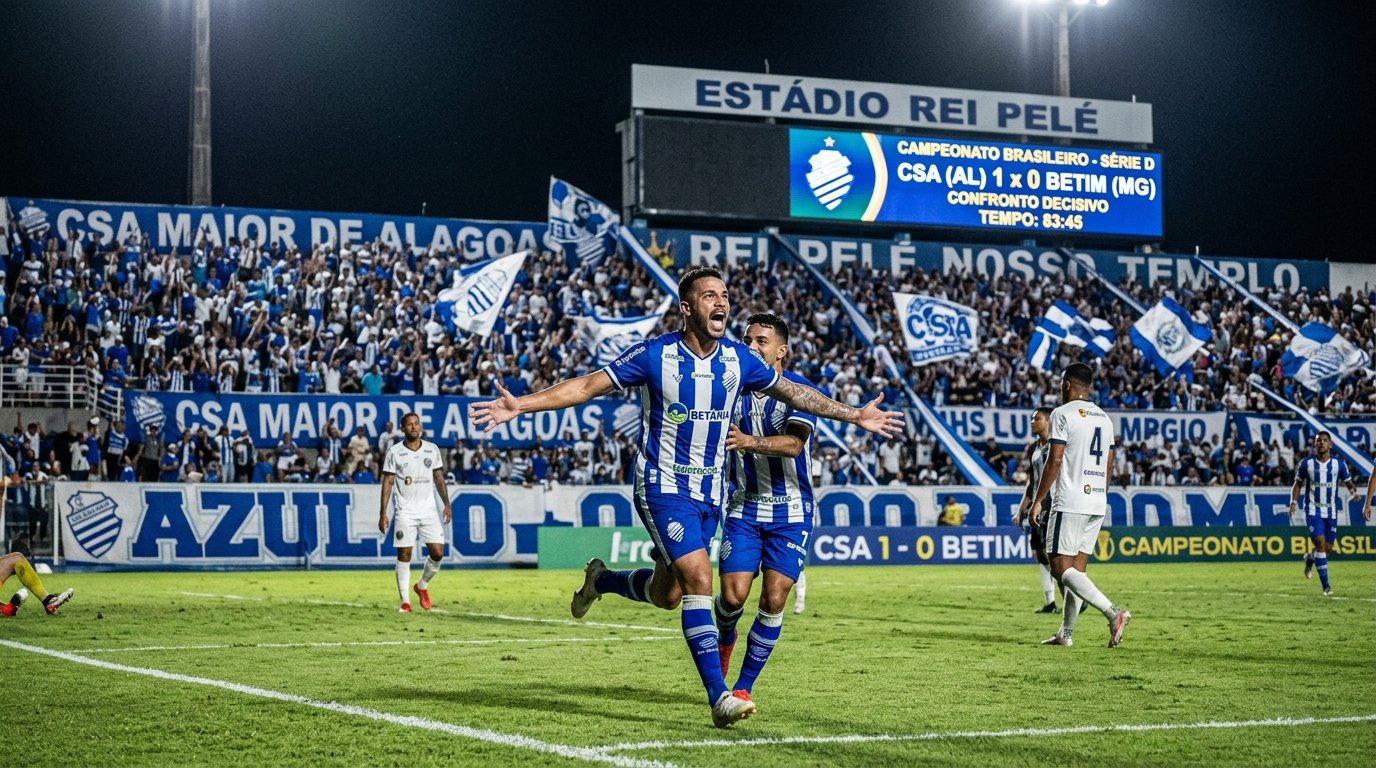 Torcida do CSA no Estádio Rei Pelé