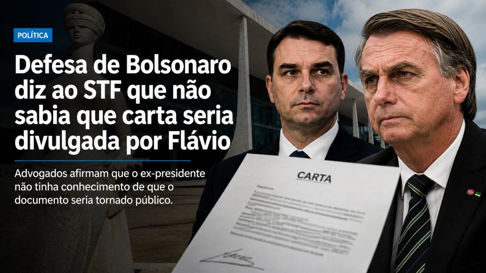 Ilustração editorial da fachada do Supremo Tribunal Federal em Brasília