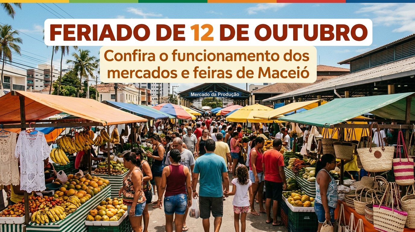 Feira livre em Maceió