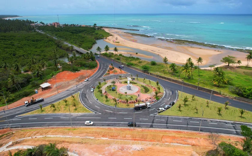 Rodovia duplicada no Litoral Norte de Alagoas