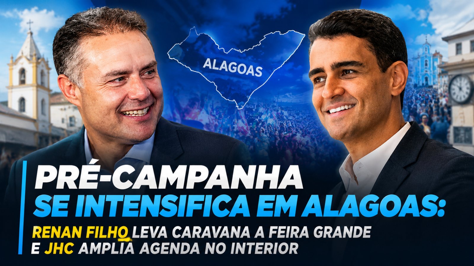 Caravana política em município do interior de Alagoas