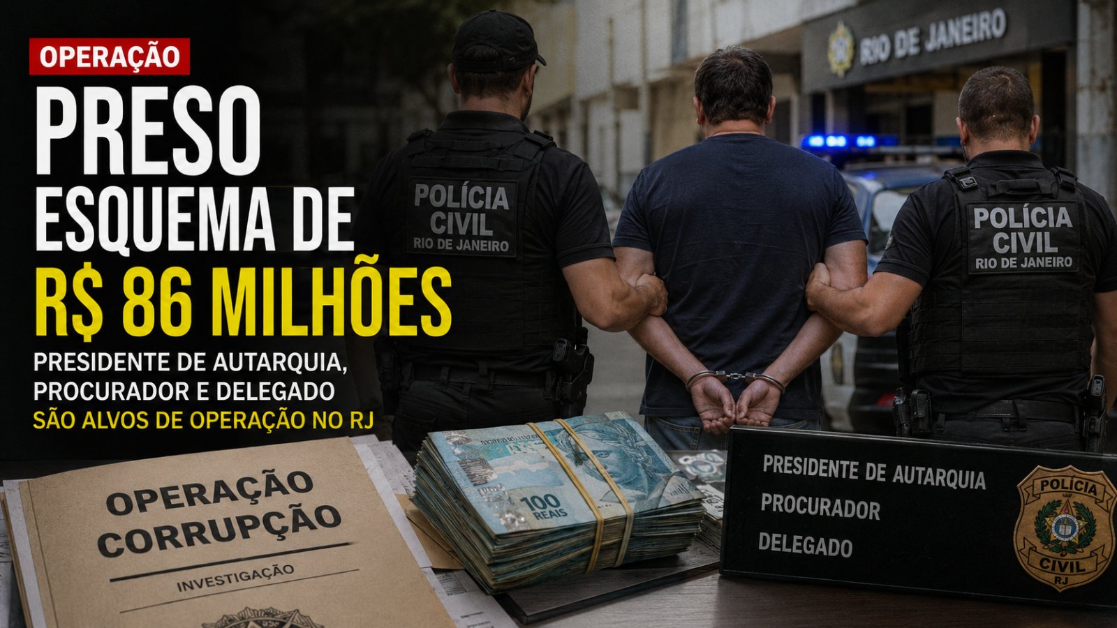 Operação do Ministério Público contra corrupção