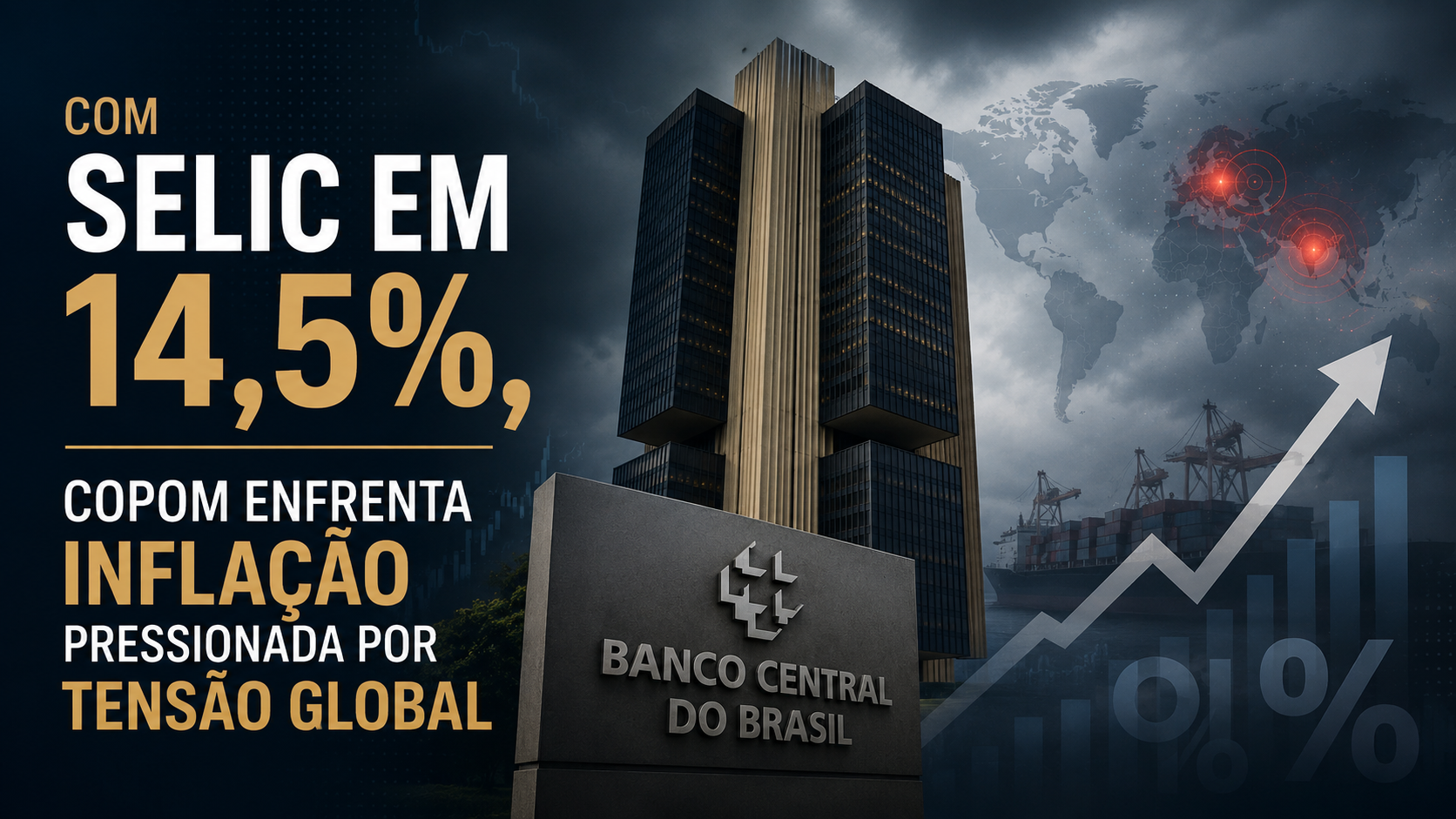 Capa editorial RT Notícias sobre a previsão de inflação para 2026 no Boletim Focus
