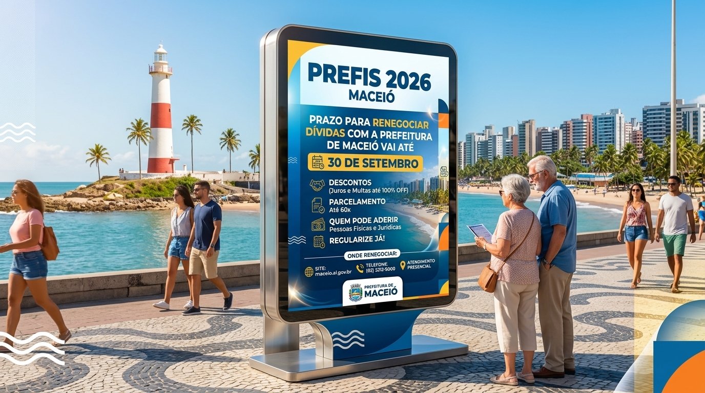 Capa ilustrativa RT Notícias – Maceió