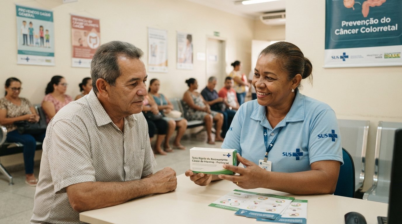 Exame laboratorial para rastreamento de câncer