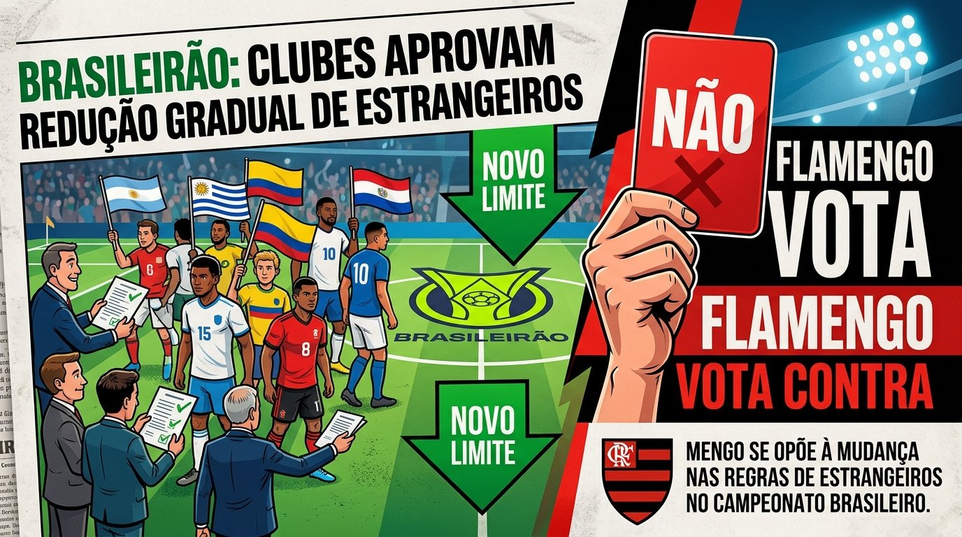 Bola oficial em gramado de estádio